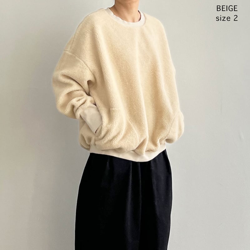 BOA FLEECE EGG PULLOVER(ボアフリース エッグプルオーバー)A52315...