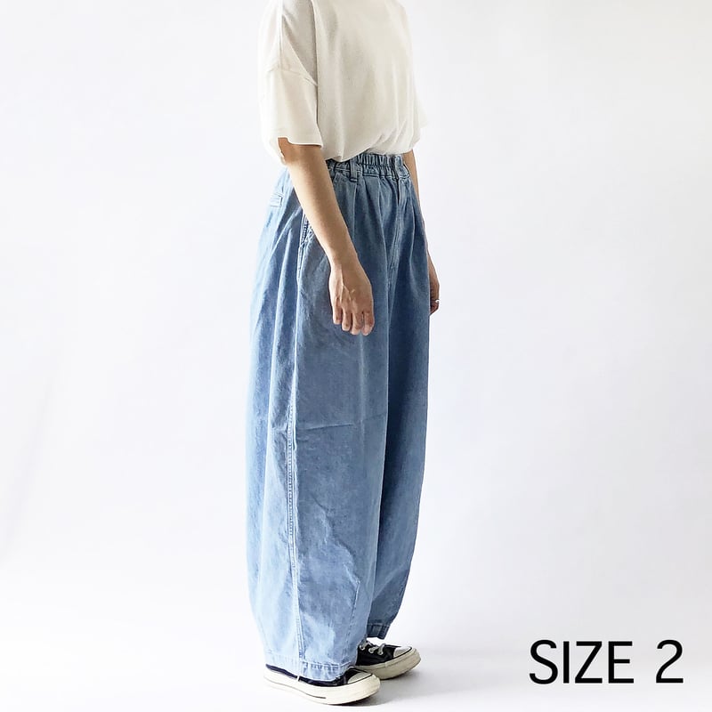 HARVESTY DENIM CIRCUS PANTS　デニムサーカスパンツ