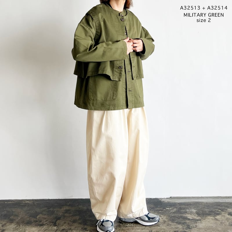 ファー♡ティペット、ボレロ、ベストにも♡ HARVESTY ハーベスティ チノクロスボレロベスト｜BORN FREE ONLINE SHOP