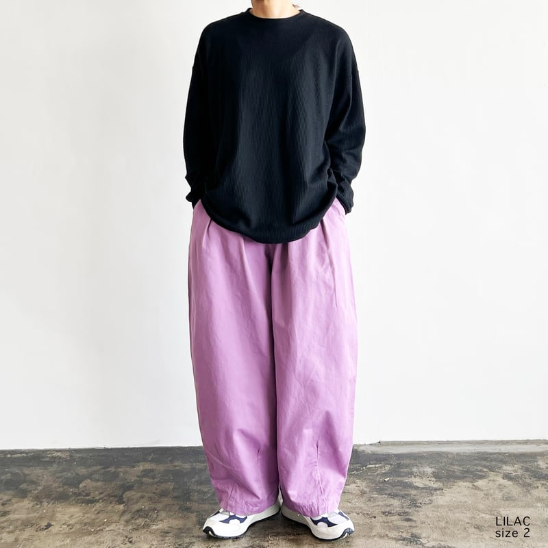2025秋冬限定色】CIRCUS PANTS_LILAC サーカスパンツ ライラック A