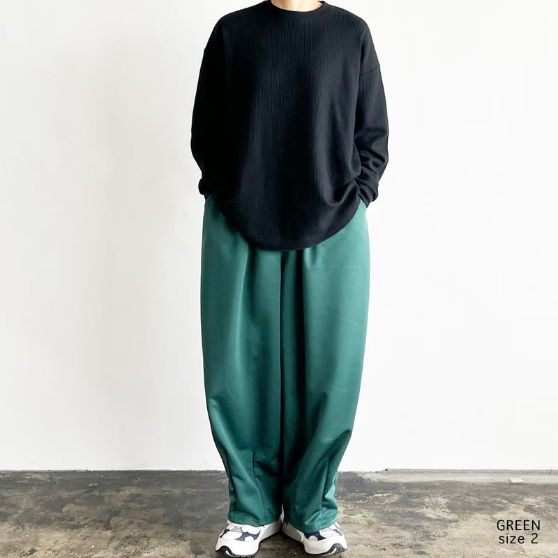 うさこページ BACK PIQUE JERSEY EASY CIRCUS PANTS 裏カノコジャージ イ