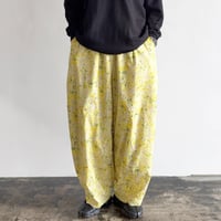 LINEN CANVAS EASY CIRCUS PANTS リネンキャンバス イージーサー