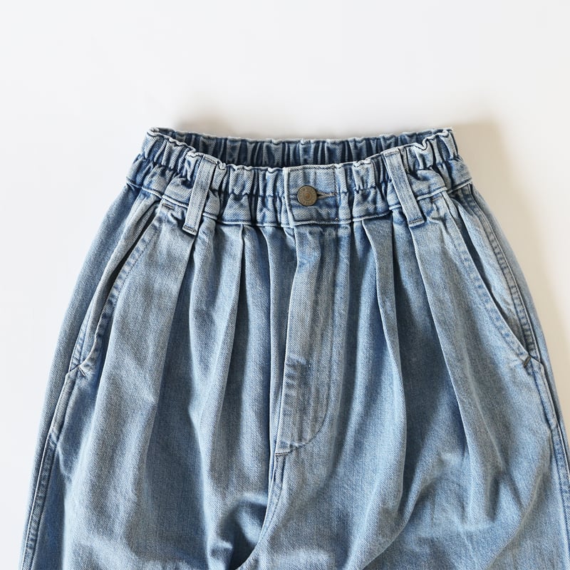 その他 HOW2WORK Luna Denim ver. DENIM NARROW CIRCUS PANTS / LIGHT BLUE デニムサーカスパ