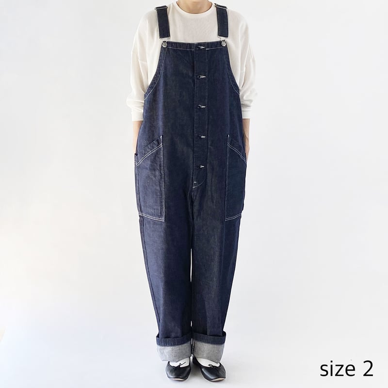 NEIGHBORHOOD デニムオーバーオール NEIGHBORHOOD - NEIGHBORHOOD BOOKER/C-PT Sサイズ