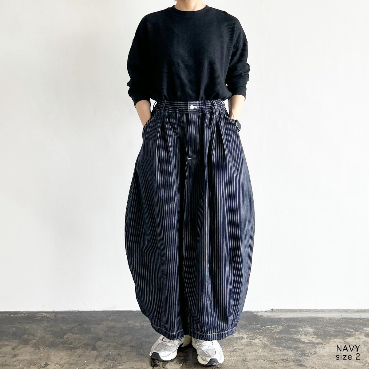 送料込*プラダ*マリンストライプコットンペンシルスカート PENCIL STRIPES CIRCUS SKIRT ペンシルストライプ サーカス