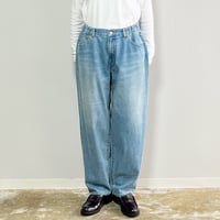 BIG DENIM PANTS / USED BLUE  ビッグデニムパンツ / ユーズドブルー  A12633-94