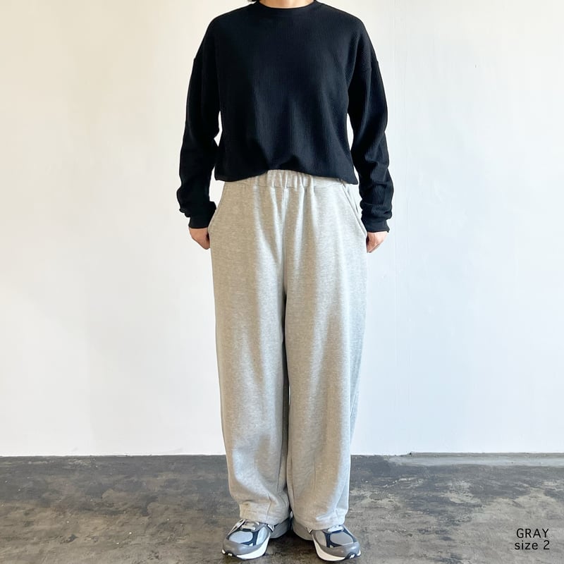 SWEAT EASY CIRCUS NARROW 裏毛スウェット イージーサーカスナロー