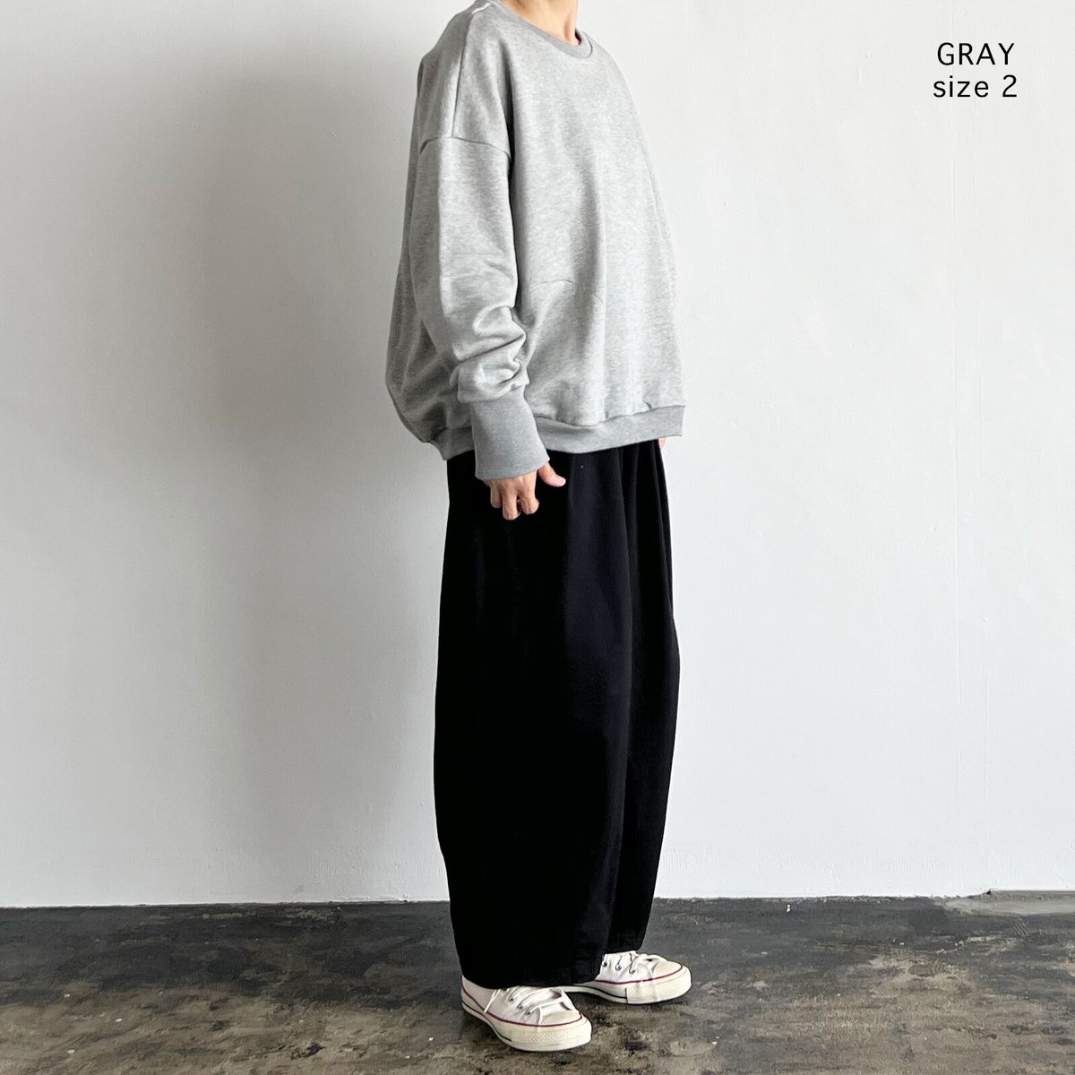 EGG PULLOVER（裏毛 エッグプルオーバー ）A52314 | HARVESTY