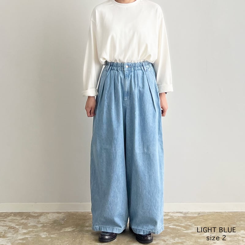 HARVESTY DENIM CIRCUS PANTS　デニムサーカスパンツ