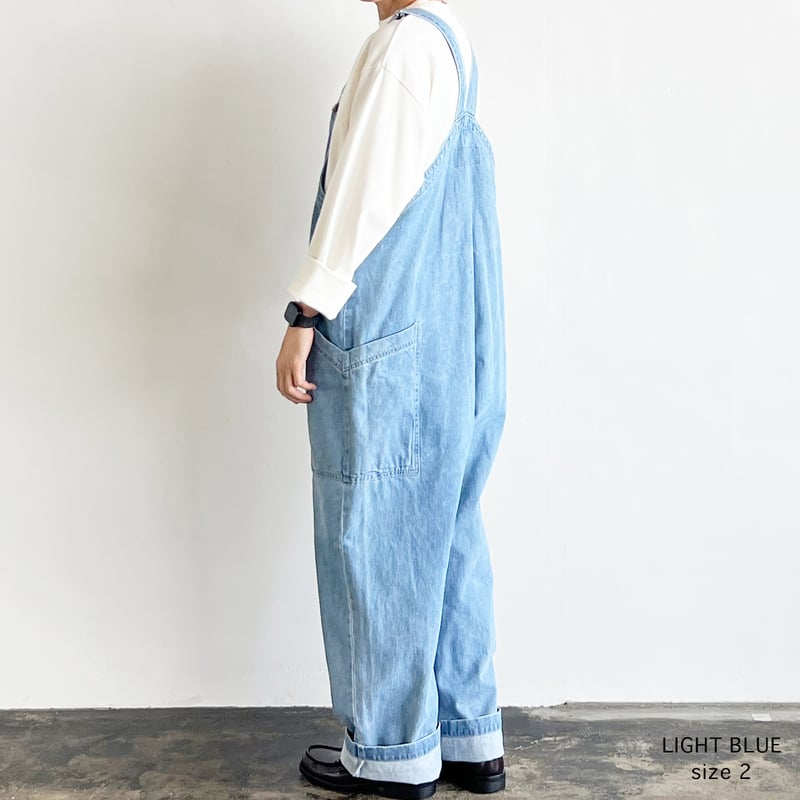 ヴィンテージ レトロ 古着 デニムオーバーオール サロペットパンツ 日本製 24se03x1.jpg