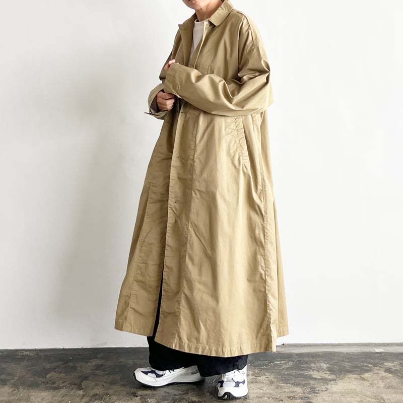 WIRROW/オーバーコート DIMPLE | . WIRROW Shetland twill middle over coat WIRROWから