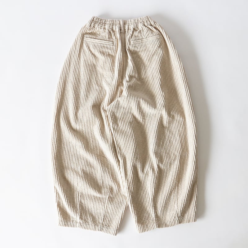 BIG CORDUROY CIRCUS PANTS ビッグコーデュロイ サーカスパンツ A