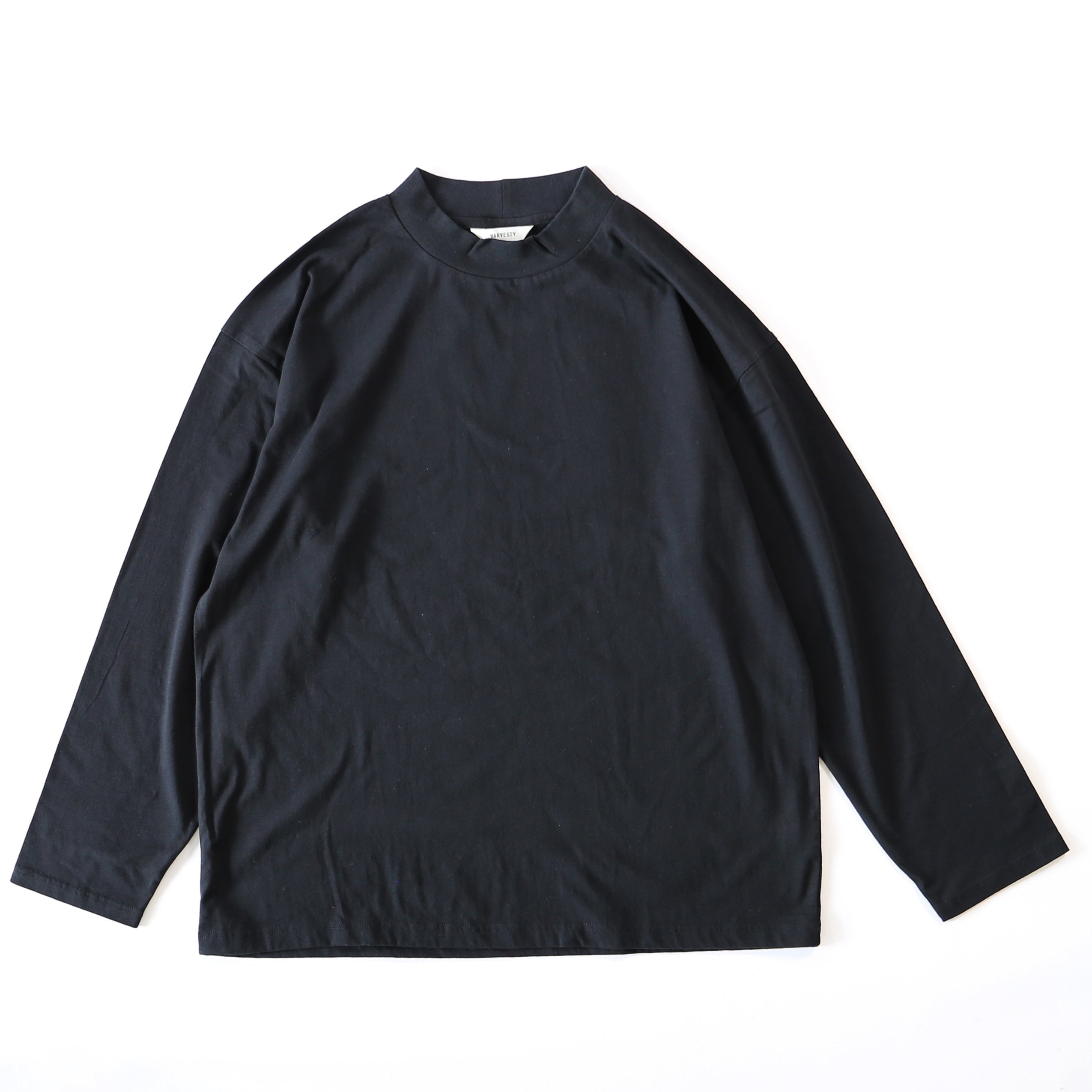S/S Mock Neck Logo Knit モックネック MOCK NECK L/S TEE ORGANIC COTTON JERSEY 長袖モッ