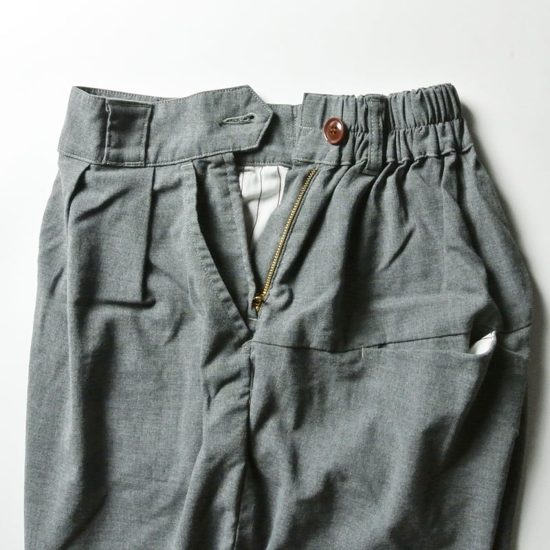 T/R WIDE EGG CROPPED PANTS ワイドエッグ クロップドパンツ A2 T/R WIDE EGG CROPPED PANTS ワイドエッグ クロップドパンツ A2