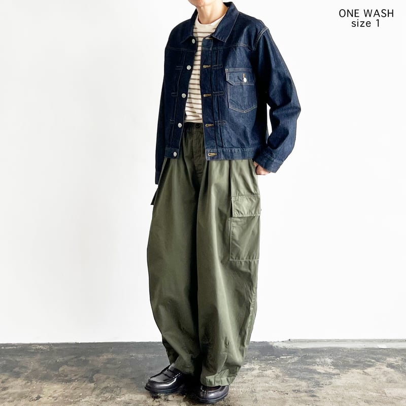 DENIM JACKET / ONE WASH デニムジャケット / ワンウォッシュデニム A