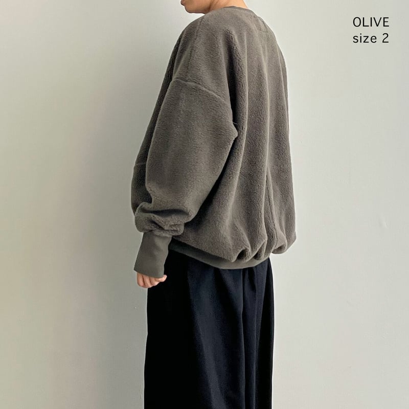 BOA FLEECE EGG PULLOVER（ボアフリース エッグプルオーバー）A52315