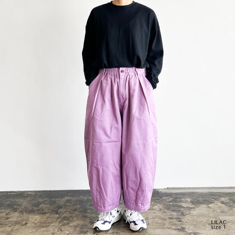 2025秋冬限定色】CIRCUS PANTS_LILAC サーカスパンツ ライラック A