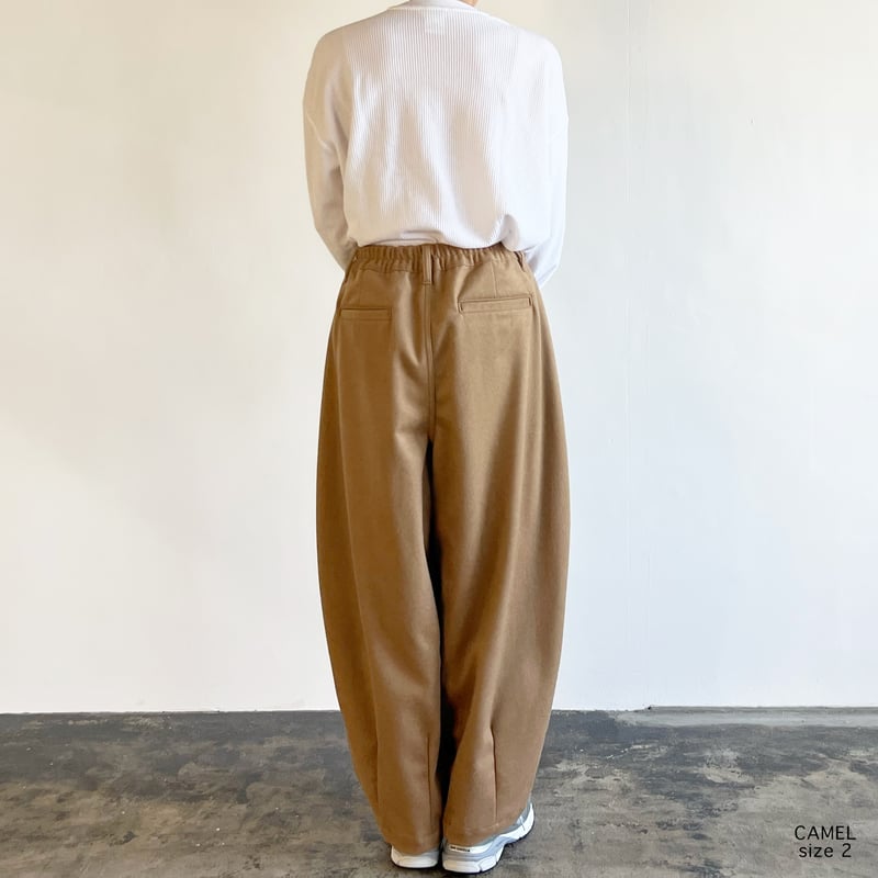 WOOLEN BEAVER CLOTH CIRCUS PANTS ウールビーバー サーカスパン