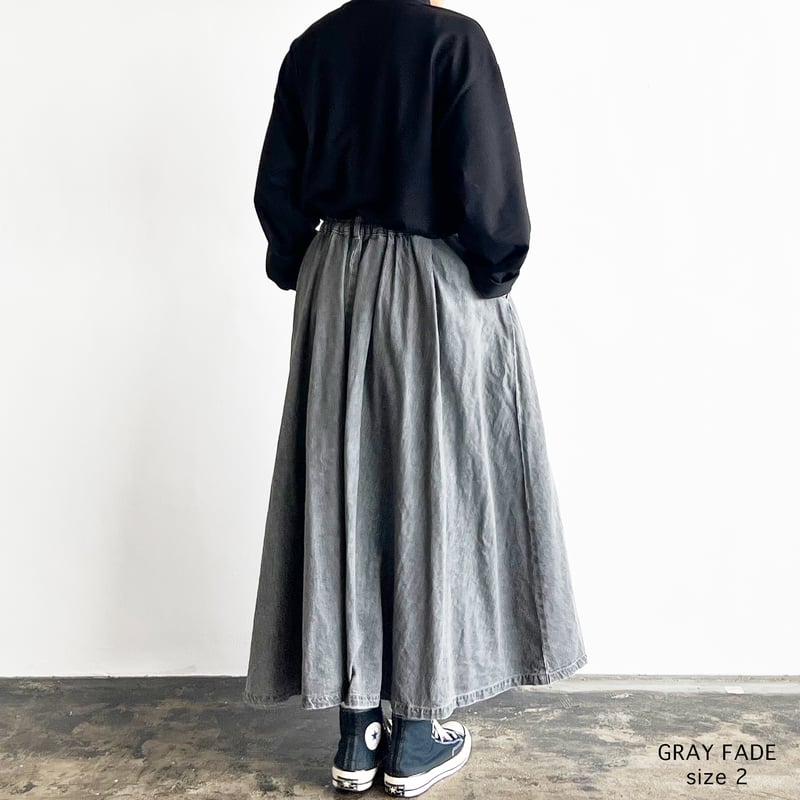 美品　HARVESTY ハーベスティ デニムカルメンキュロット HARVESTY ハーベスティ カルメンキュロット ゆうパック発送