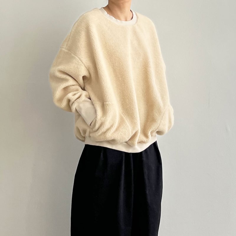 BOA FLEECE EGG PULLOVER（ボアフリース エッグプルオーバー）A52315