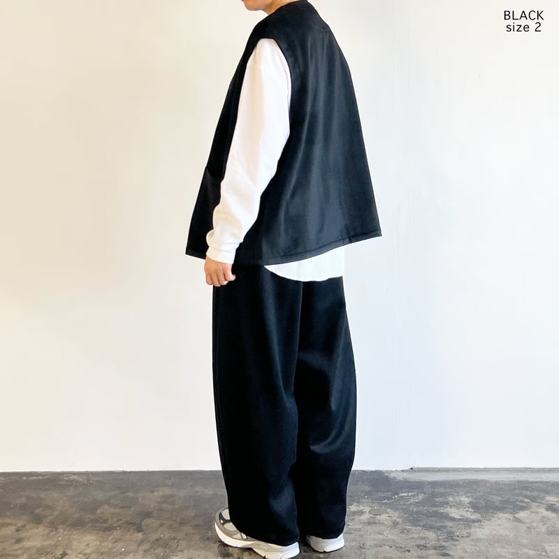 WOOLEN BEAVER CLOTH ATELIER VEST ウールビーバー アトリエベス