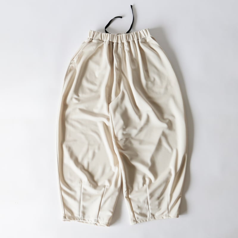 BACK PIQUE JERSEY EASY CIRCUS PANTS 裏カノコジャージ イ