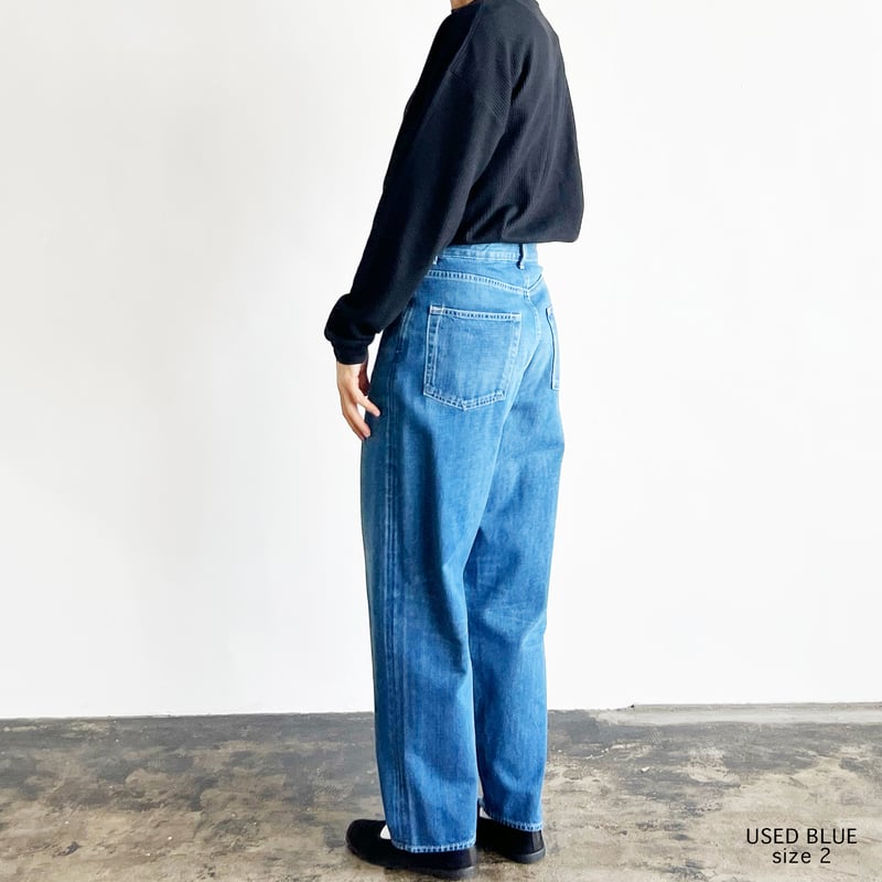 BIG CLASSICAL DENIM PANTS USED BLUE ビッグクラシカルデ