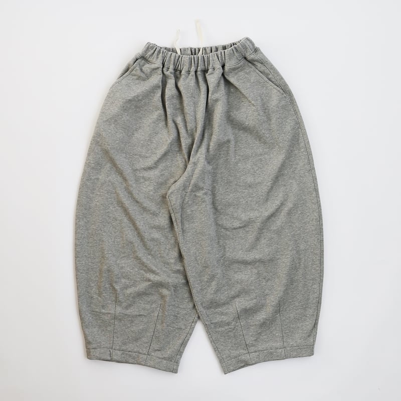 SWEAT CROPPED EASY CIRCUS PANTS 裏毛スウェット クロップドイ SWEAT CROPPED EASY CIRCUS PANTS 裏毛スウェット クロップドイ