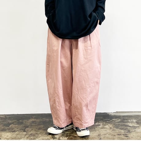 【次回5月下旬入荷予定】【直営店限定カラー】CIRCUS PANTS_ PINK（サーカスパンツ ピンク色）A11709_21