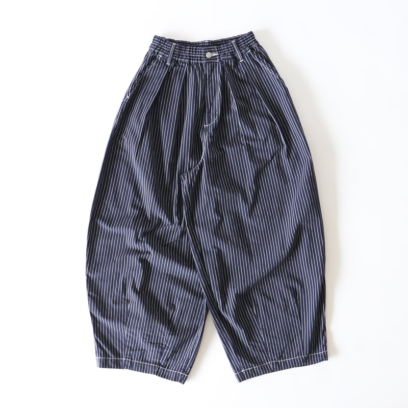 PENCIL STRIPES CIRCUS PANTS ペンシルストライプ サーカスパンツ A