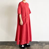 HARVESTY フレンチリネン 半袖 プルオーバー HARVESTY (ハーベスティ) 半袖プルオーバー フレンチリネン