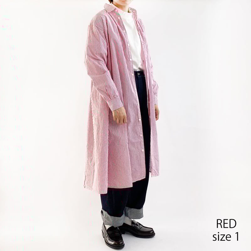 SHIRTS ROBE STRIPES （ストライプ シャツローブ） A42104 | HA