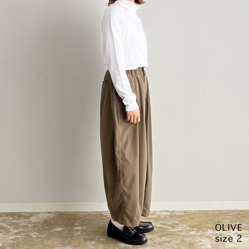 T/R TROPICAL CROPPED CIRCUS PANTS TRトロ クロップ T/R TROPICAL CROPPED CIRCUS PANTS TRトロ クロップ