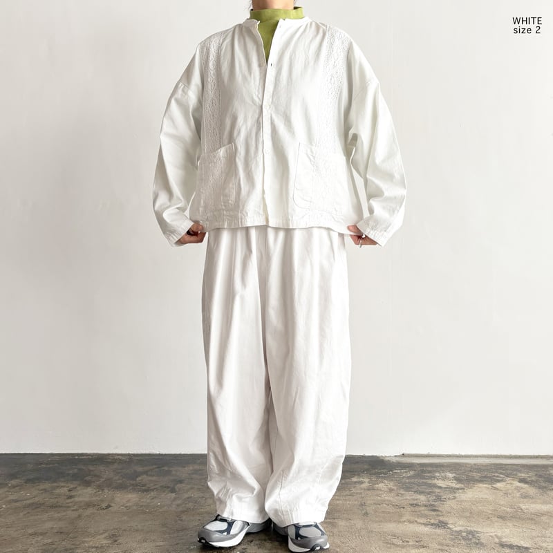 LACE SIDE ATELIER JACKET サイドレース アトリエジャケット A32