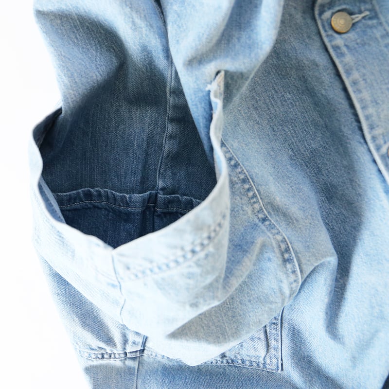 USED DENIM OVERALLS ユーズドデニム オーバーオール A12420 |