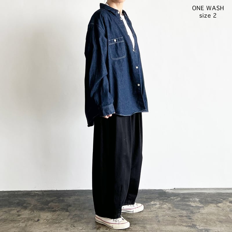 human made デニムワークシャツ XL human made デニムワークシャツ XL ヒューマンメイド - デニム ワーク