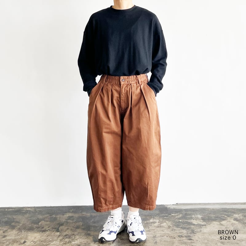 2025秋冬限定色】CIRCUS PANTS_BROWN サーカスパンツ ブラウン A1
