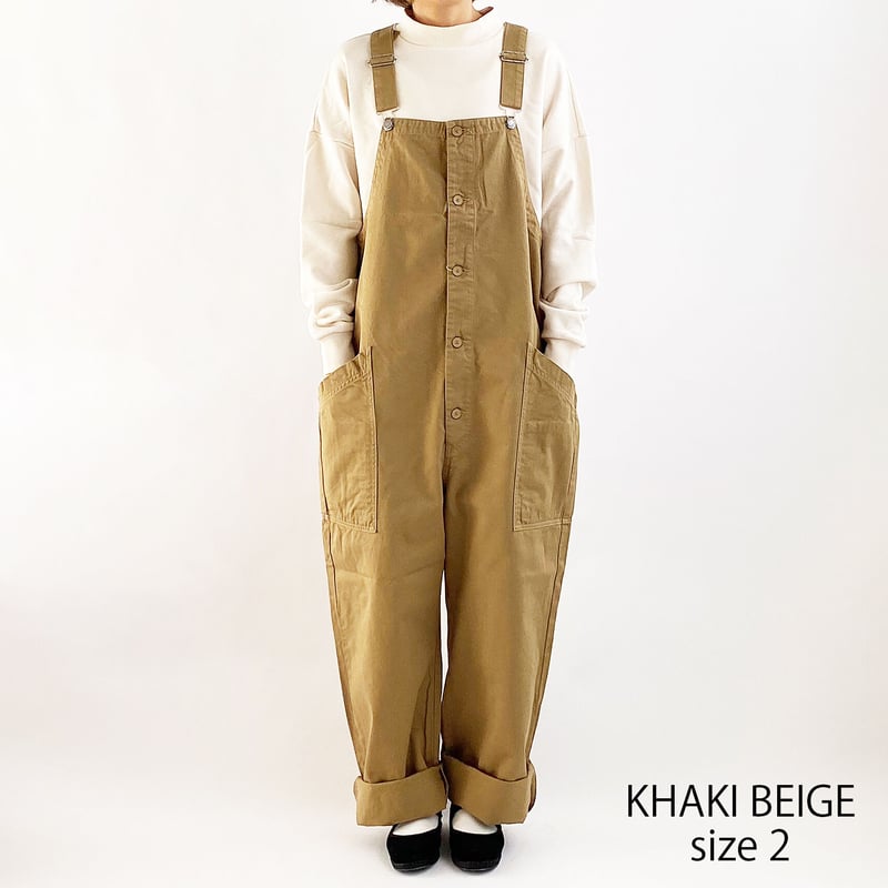 CHINO CLOTH OVERALLS(チノ オーバーオール)A12008 | HARVESTY CHINO CLOTH OVERALLS(チノ オーバーオール)A12008 | HARVESTY