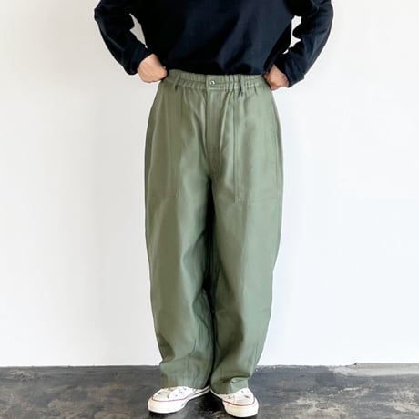 ニコル 様　HARVESTY サーカスファティーグパンツ　カーキ　サイズ1 CIRCUS FATIGUE PANTS（サーカスファティーグパンツ）A12101