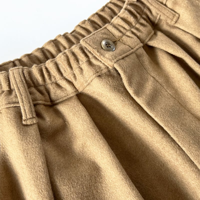 WOOLEN BEAVER CLOTH CIRCUS PANTS ウールビーバー サーカスパン