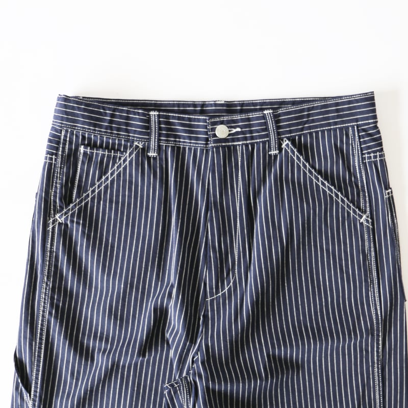 PENCIL STRIPES BIG PAINTER PANTS ペンシルストライプ ビッグペ