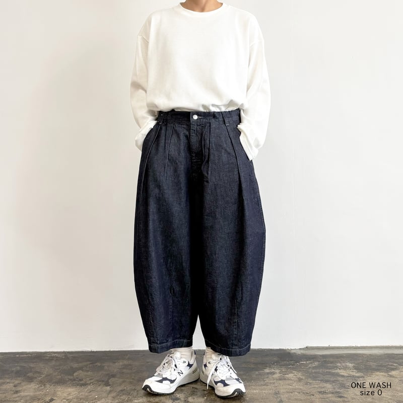 BIG DENIM CIRCUS PANTS (ONE WASH) ビッグデニムサーカスパンツ