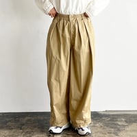 BLACK DENIM CIRCUS PANTS_GRAY FADE ブラックデニム サーカ