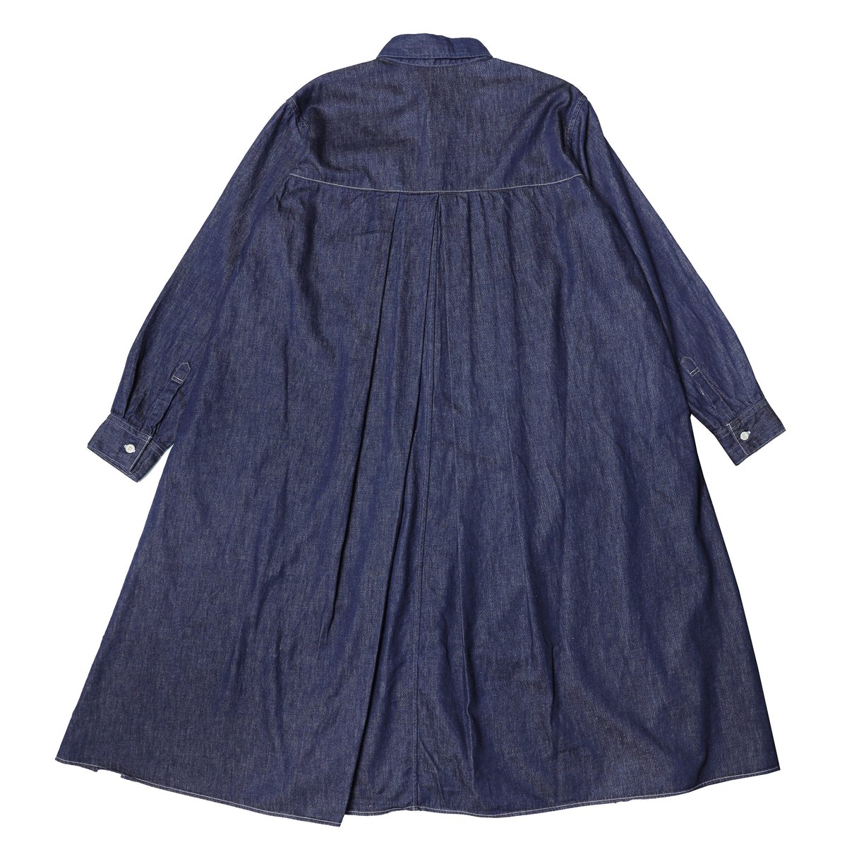 HARVESTY デニムワークシャツワンピース fit=scale-down,w=1200