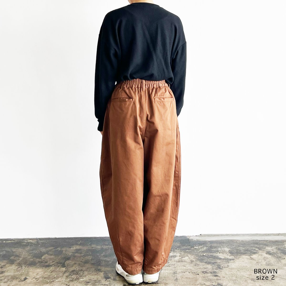 2025秋冬限定色】CIRCUS PANTS_BROWN サーカスパンツ ブラウン A1