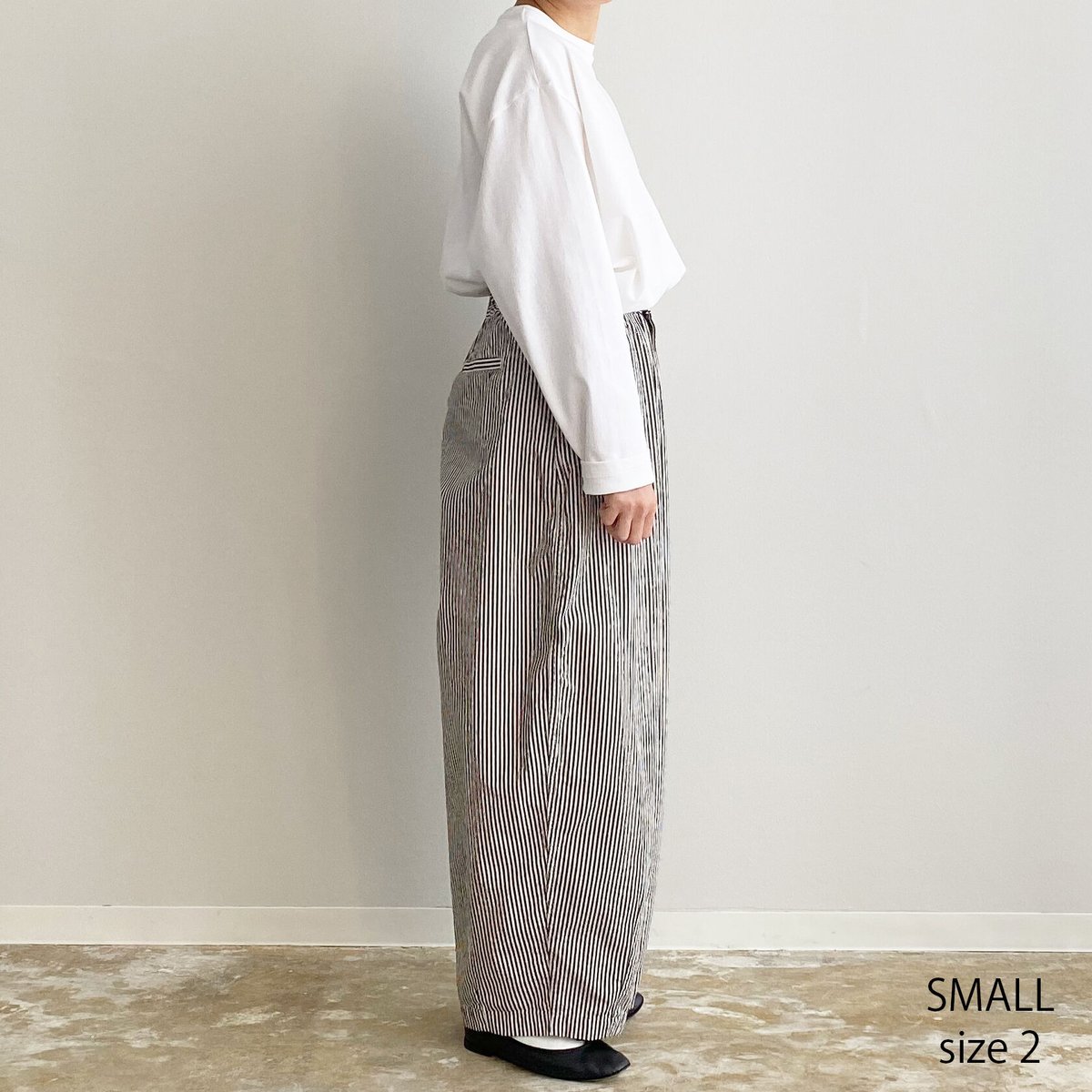 STRIPES CIRCUS PANTS ストライプサーカスパンツ A12108 | HA