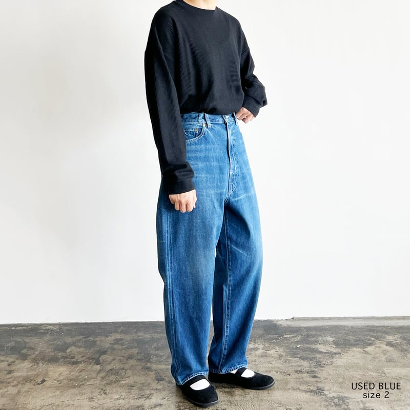 BIG CLASSICAL DENIM PANTS USED BLUE ビッグクラシカルデ