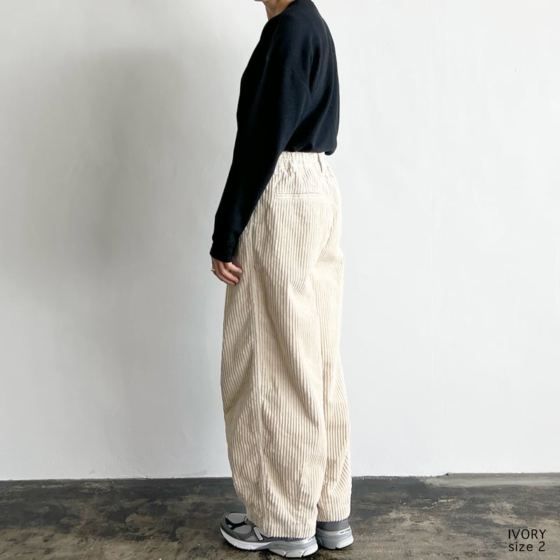 BIG CORDUROY CIRCUS NARROW PANTS ビッグコーデュロイ サーカ
