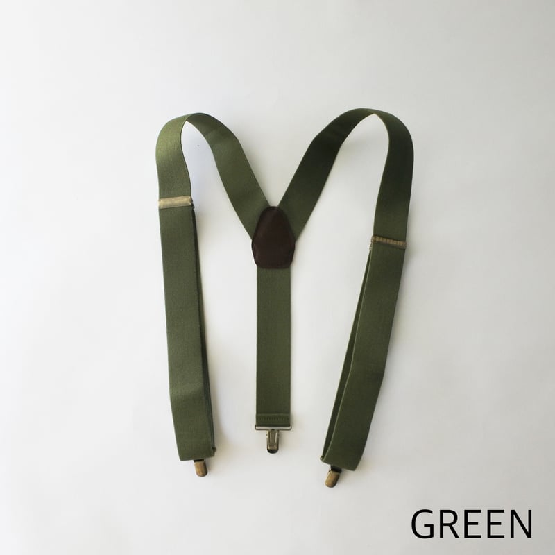 SUSPENDERS （サスペンダー） A92001 | HARVESTY