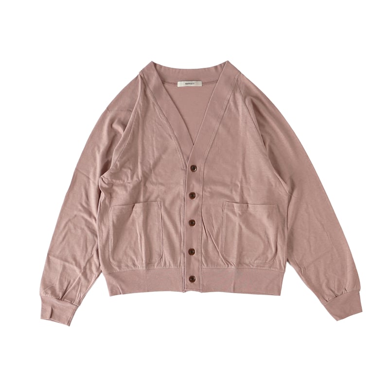 CARDIGAN COTTON LINEN 綿ベルギーリネン カーディガン A52608